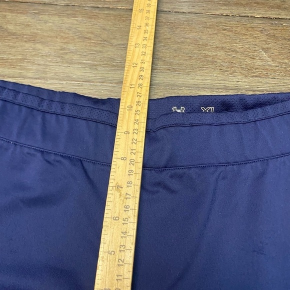 Under Armour, blue track pants with slim fit, and elastic waistband XL - Picture 8 of 12